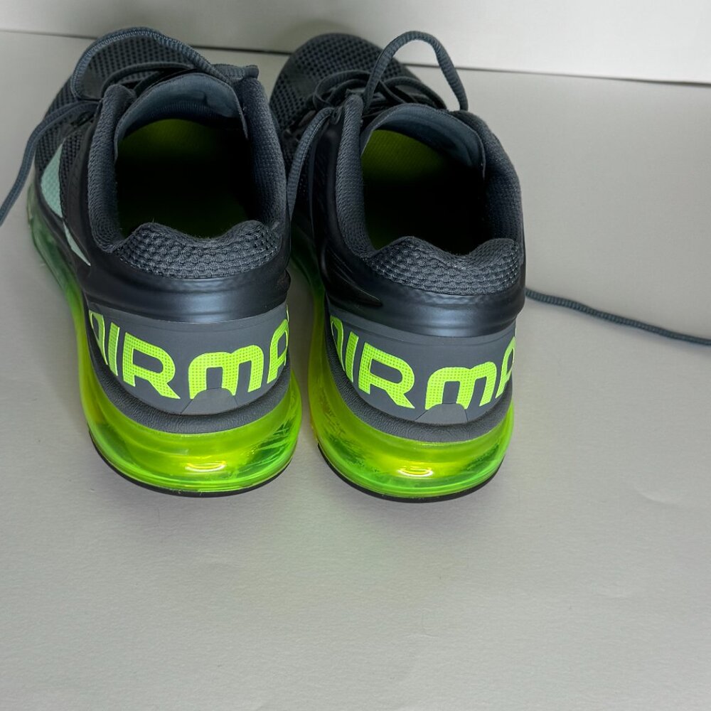 Nike Air Max Sneakers Women's size 9.5 Grey Green and Yellow - Picture 4 of 6